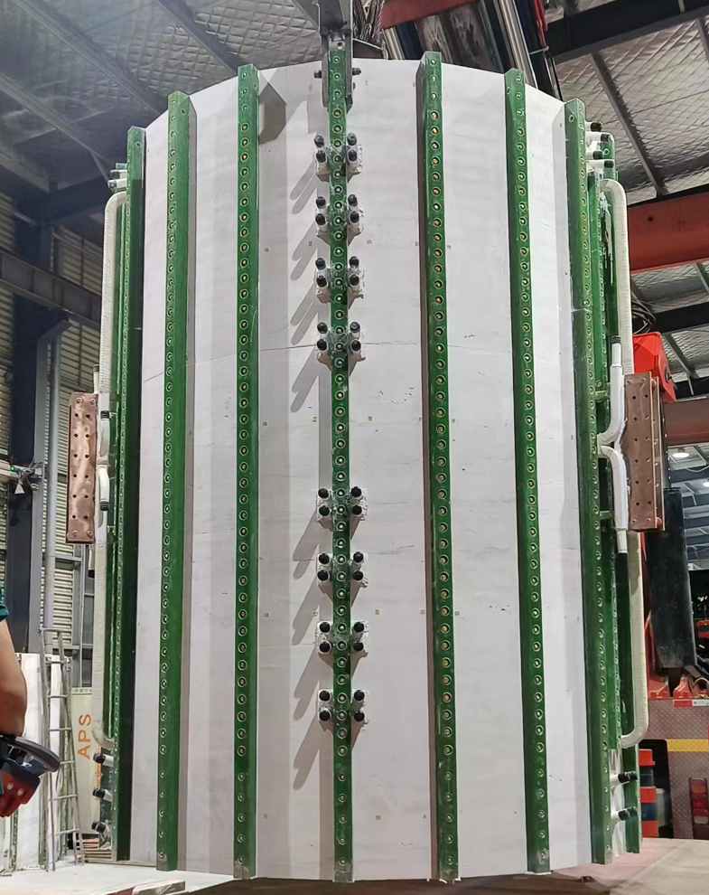 coil of Medium frequency furnace 30 tons