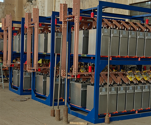 Compensation capacitor cabinet of Medium frequency furnace 30 tons