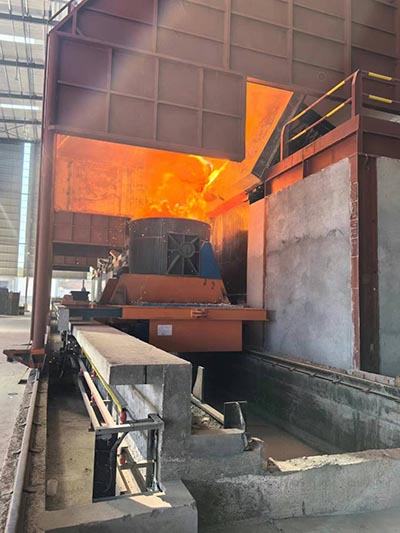 Medium frequency furnace 30 tons,induction furnace capacity 30 tons used for steel industry to casting steel billets for them continue casting steel billets