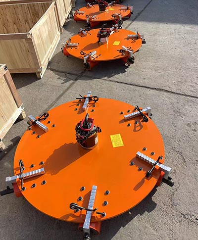 Vibrator Machine With 6 Nos Hammer Head for vibrator lining of Medium frequency furnace 30 tons,induction furnace capacity 30 tons